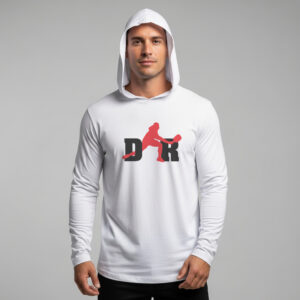 Dinker Long Sleeve Hooded T shirt